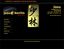 Tablet Screenshot of jasu-berlin.de
